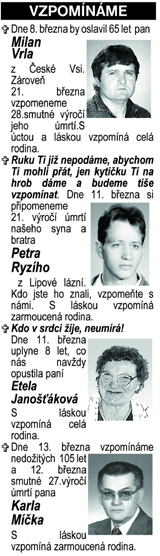 2 Společenská kronika