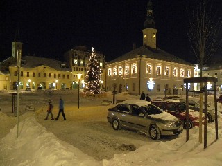 DSCN5546.JPG - Masarykovo náměstí v Jeseníku. FOTO Karel Branský