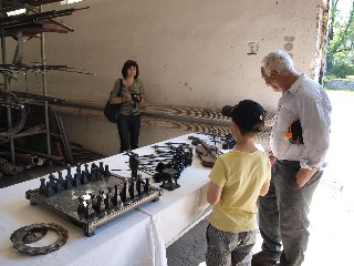 JT22.JPG - Výrobky mladých uměleckých kovářů jsou hodny jména svých tvůrců FOTO (fh)